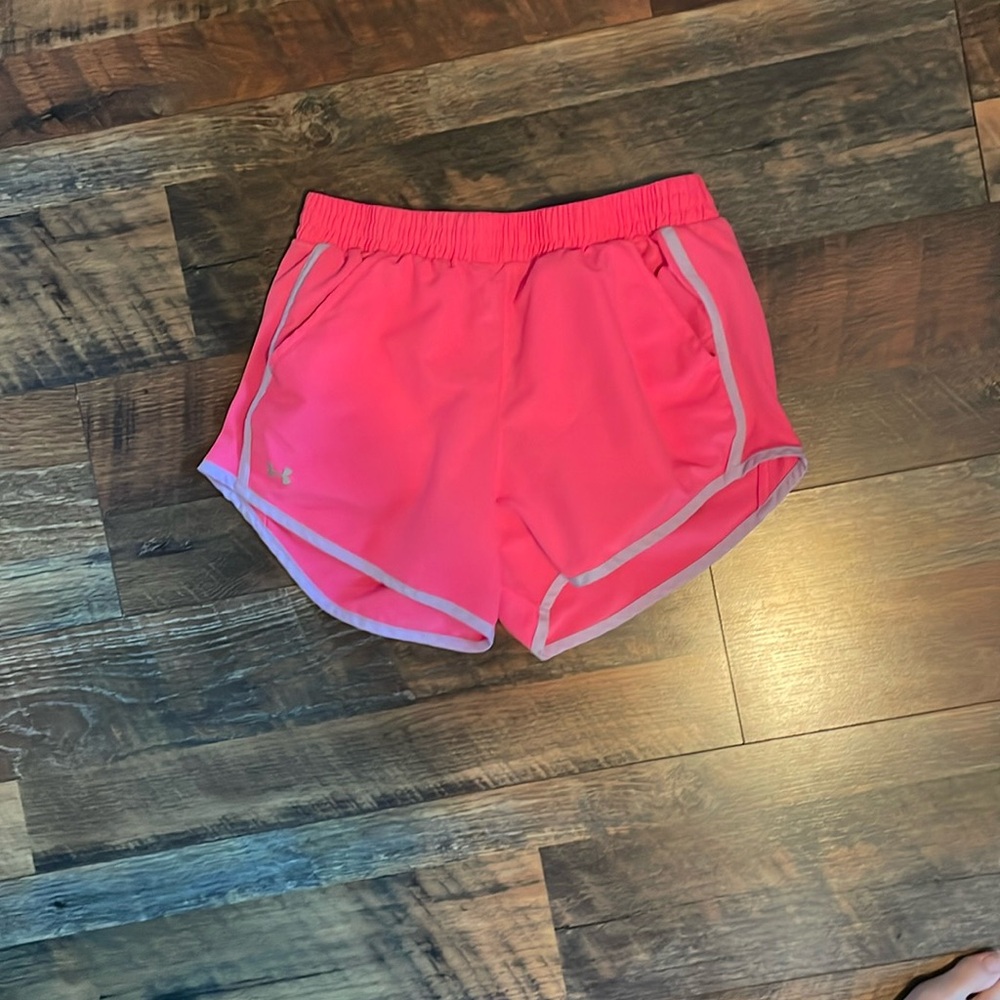 Under armor hot pink shorts